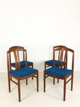 Load image into Gallery viewer, Vintage Eetkamerstoelen (set van 4)