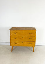 Afbeelding in Gallery-weergave laden, Vintage Berkenhout Ladekast