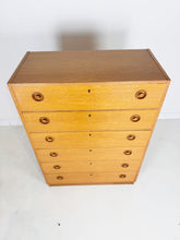 Afbeelding in Gallery-weergave laden, Børge Mogensen Tallboy, Eiken Fineer