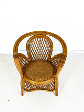 Afbeelding in Gallery-weergave laden, Vintage Rieten Stoel