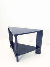 Afbeelding in Gallery-weergave laden, Blauwe Vintage Hoektafel