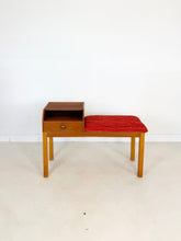 Afbeelding in Gallery-weergave laden, Teak Halkastje / Bank