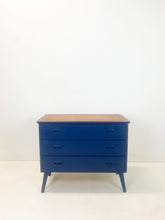 Afbeelding in Gallery-weergave laden, Gerestylde Ladekast, Blauw