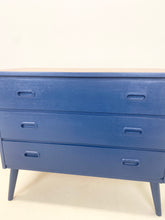 Afbeelding in Gallery-weergave laden, Gerestylde Ladekast, Blauw