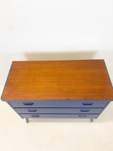 Afbeelding in Gallery-weergave laden, Gerestylde Ladekast, Blauw