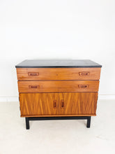 Afbeelding in Gallery-weergave laden, Vintage Teak Commode
