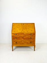 Afbeelding in Gallery-weergave laden, Vintage Berkenhout Secretaire