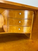 Afbeelding in Gallery-weergave laden, Vintage Berkenhout Secretaire