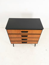 Load image into Gallery viewer, Scandinavisch Ladekast Teak / Zwart