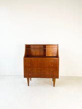 Afbeelding in Gallery-weergave laden, Vintage Scandinavische Secretaire