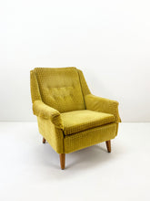 Load image into Gallery viewer, <tc>Yellow Velet Armchair</tc>