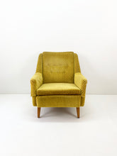 Load image into Gallery viewer, <tc>Yellow Velet Armchair</tc>