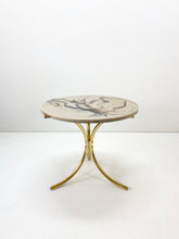 Load image into Gallery viewer, <tc>Vintage Marble Sidetable</tc>