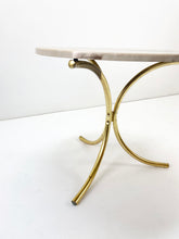 Load image into Gallery viewer, <tc>Vintage Marble Sidetable</tc>