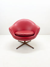 Afbeelding in Gallery-weergave laden, Rode Draaifauteuil