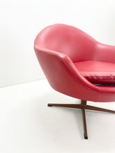 Afbeelding in Gallery-weergave laden, Rode Draaifauteuil