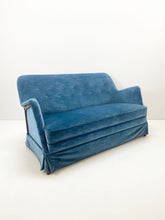 Load image into Gallery viewer, <tc>Blue Velvet Couch</tc>