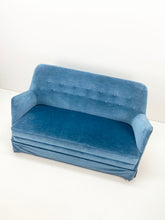 Load image into Gallery viewer, <tc>Blue Velvet Couch</tc>