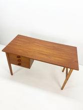 Load image into Gallery viewer, <tc>Vintage Teak Desk</tc>