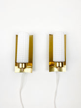 Afbeelding in Gallery-weergave laden, Messing Wandlamp - Set 2