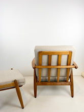 Load image into Gallery viewer, <transcy>Hans Wegner GE-240 Armchair and Ottoman</transcy>