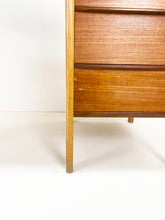 Load image into Gallery viewer, Scandinavian Teak Double Desk