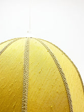 Load image into Gallery viewer, Fabric Ocher Yellow Chandelier