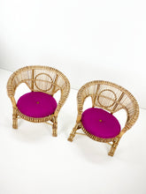 Load image into Gallery viewer, <transcy>Rattan Vintage Chairs (set of 2)</transcy>