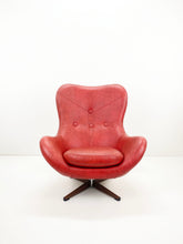 Load image into Gallery viewer, <transcy>Red Imitation Leather Armchair</transcy>