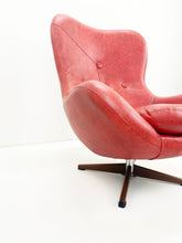 Load image into Gallery viewer, <transcy>Red Imitation Leather Armchair</transcy>