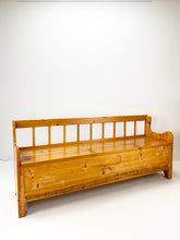 Load image into Gallery viewer, Vintage Zweedse Keukenbank / Klepbank