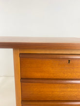 Afbeelding in Gallery-weergave laden, Vintage Teak Bureau