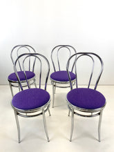 Load image into Gallery viewer, Chromen Stoelen (set van 4)