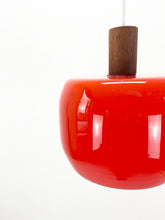 Afbeelding in Gallery-weergave laden, Rode Glazen Hanglamp