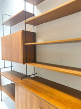 Load image into Gallery viewer, Teak Wall System by Hilker
