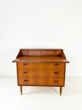 Load image into Gallery viewer, Scandinavische Teak Secretaire

