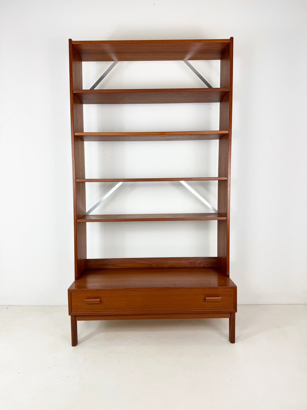 Teak Boekenkast uit Zweden