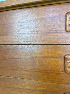 Scandinavische Vintage Sideboard / Dressoir, 'Korsör' jaren 60 IKEA