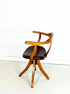 Vintage Draaibare Bureaustoel