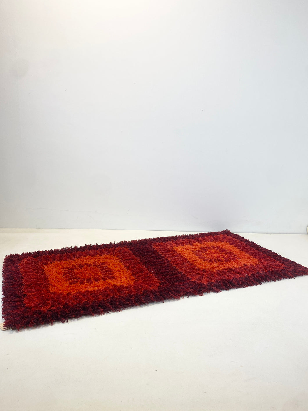 Vintage Wollen Vloerkleed 'Ryamatta'