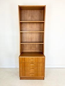 Smalle Teak Wandkast