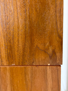 Smalle Teak Wandkast