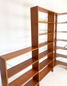 Grote Modulaire Teak Boekenkast