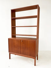 Afbeelding in Gallery-weergave laden, Vintage Teak Boekenkast / Wandkast
