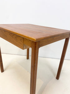 Teak Nachtkastje / Bijzettafel