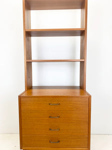 Teak Boekenkast / Wandkast