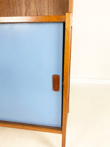 Zweedse Vintage Wandkast / Boekenkast (set van 3 kasten)