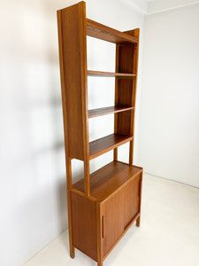 Hoge Teak Boekenkast (2/2)