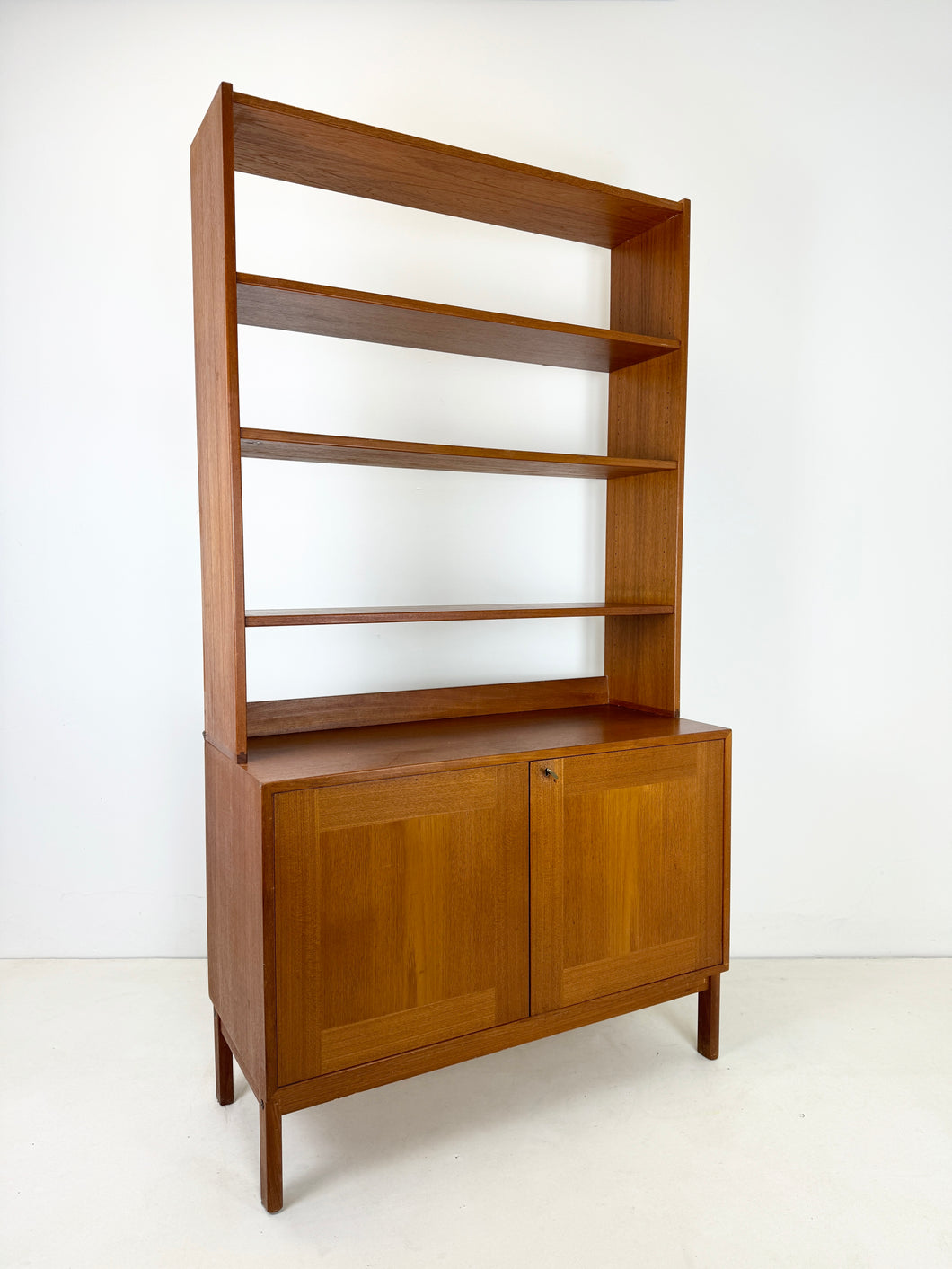 Teak Wandkast / Boekenkast uit Zweden