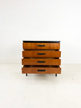 Load image into Gallery viewer, Scandinavisch Ladekast Teak / Zwart
